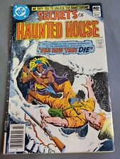 Vintage Secrets of Haunted House #22 (Mar 1980, DC) Vintage Horror Grade FN- 5.5 picture