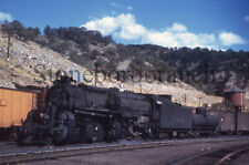 M.) DUPLICATE RR slide: D&RGW steam #3408 @ orestod CO; 9/25/1950 picture