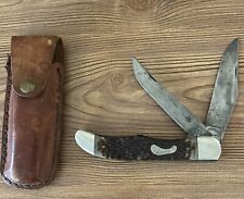 Nice Vintage RARE Frontier (Imperial) 4621 Double Blade Large folding hunter picture