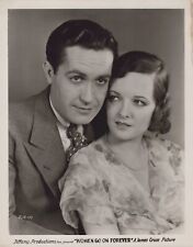 Marian Nixon + Paul Page in Women Go on Forever (1931) ❤ Vintage Photo K 389 picture