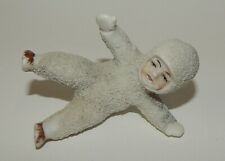 Antique Bisque Tumbling Snow Baby Figurine picture