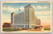 Postcard New Chicago Post Office, Chicago, Illinois Unposted picture