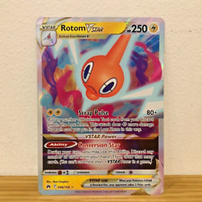Rotom VSTAR 046/159 SWSH Crown Zenith Full Art Ultra Rare Pokemon Card TCG NM picture