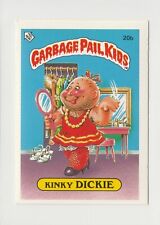 Garbage Pail Kids GPK UK mini Kinky Dickie vintage 1985 British Series 1 picture