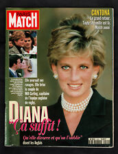 Paris Match Magazine October 1995 Princess Diana Will Carling Cantona 140 Pages picture