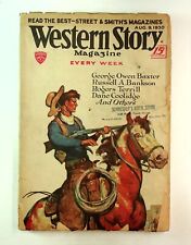 Western Story Magazine Pulp 1st Series Aug 9 1930 Vol. 97 #4 GD+ 2.5 picture