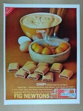 1962 Nabisco FIG NEWTONS vintage print Ad picture