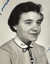 V5 Photograph Woman School Class Photo Portrait 1950's picture