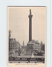 Postcard Nelson Column Trafalgar Square London England picture