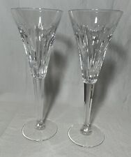WATERFORD CRYSTAL MILLENIUM COLLECTION LOVE CHAMPAGNE TOASTING FLUTES WEDDING picture