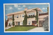 May Allison Silent Film Star Home Hollywood California CA Vintage Postcard picture