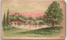 Postcard - The Old Castle - Landscape Scene Art Print picture