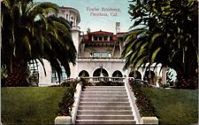 Postcard Fowler Residence in Pasadena, California picture