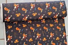 Vintage Cowboy Print Thick Cotton Sewing Fabric Upholstery By Yard,60