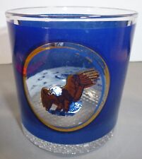 NASA Vintage Apollo VII Eagle Cocktail Glass Schirra-Eisele-Cunningham, Unique picture