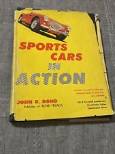 Vintage 1954 Automobile Book Sports Cars in Action by John Bond picture