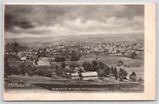 Groton New York~Birdseye Panorama~Farm Barns~Homes~Road into Town~1907 Rhodes PC picture