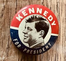 John F Kennedy presidential election campaign pin pinback button badge small 1” picture