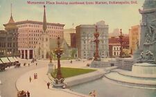INDIANAPOLIS IN – Monument Place looking Northeast from Market picture