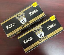 Gambler Tube Cut Gold King Size Cigarette Tubes ~2 Packs picture