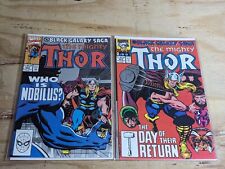 The Mighty Thor Comic Lot #422-423 MARVEL Comics 1991 Copper Age Boarded picture
