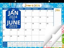 Desk Calendar 2024-2025 - Large 18-Month Desk/Wall Calendar, Jan 2024 - June ... picture