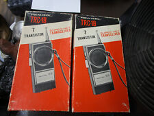 Vintage Pair Realistic TRC 1B 7 Transistor Super HET Transceiver picture
