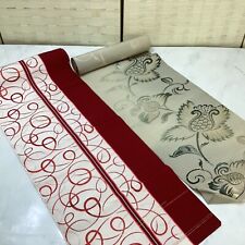 Tanmono Japanese Fabric/cloth/material for kimono red white J-160 picture