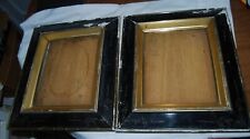 Pair antique Victorian frames with glass (15.25