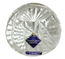 EDINBURGH CRYSTAL From Scotland Paperweight Clear Cut Faucet Design  picture