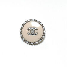 Vintage 770 Chanel Button 1 Pcs Rare CC Logo Round 2.2cm 0.86