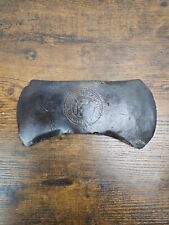 Vintage Embossed Axe HEAD BBB Bingham’s Best Brand Double Bit Axe Hand Forged picture