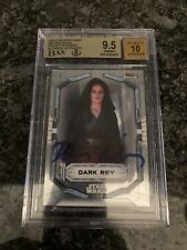 2022 Star Wars Finest #28 Dark Rey Daisy Ridley Autograph Beckett Witnessed 10 picture