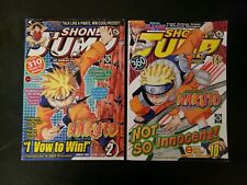 Shonen Jump Naruto Anime Magazines (2)  Feb 2006 #2 & Oct 2006 #10 picture