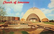 Church of Tomorrow - First Christian Church - Oklahoma City OK - Postcard picture