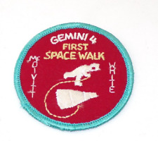 NASA Astronaut Mission Gemini 4 First Space Walk McDivitt White Patch 2.75