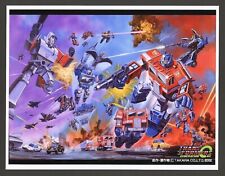 Transformers Generation One G1 Optimus Prime Wall Art Print Small Poster Glossy picture