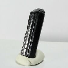 23.50ct Black Tourmaline Crystal Gem Mineral Skardu Valley Pakistan Schorl A13 picture
