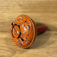 Vintage Halloween Noise Maker Tin Litho Metal Toy  picture