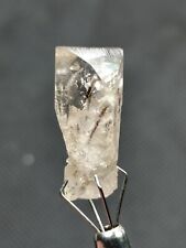 Tourmaline included Topaz thumbnail crystal from Pak. 