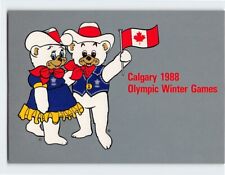 Postcard Hidy & Howdy Calgary 1988 Olympic Winter Games Calgary Canada picture