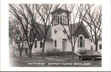 Real Photo Postcard Methodist Church in North Bend, Nebraska picture