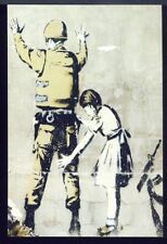 New Postcard, BANKSY Street Art Graffiti, Girl and a Soldier picture