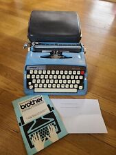 Brother Tabulator Opus 888 Portable Typewriter w/Case – Parts/Repair picture