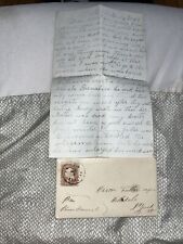 Antique 1869 Letter to Hillsdale NY: aunt’s death from a cold - Fuller Genealogy picture
