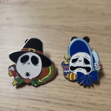 2x Lot Thanksgiving & Easter Holiday Jack Skellington Nightmare 2008 Enamel Pins picture