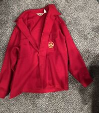 Boy Scouts of America Vintage Wool Blend Official Jacket Red Men's Size XL picture