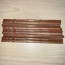 9 Vintage  Wolff's carbon Royal Sovereign  Pencils H  838 Great Britain,new picture