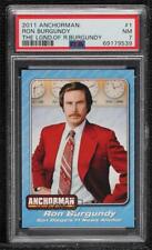 2011 DreamWorks Anchorman: The Legend of Ron Burgundy Will Ferrell #1 PSA 7 2f4 picture