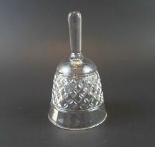 Vintage RCR ITALY Lead Crystal Bell Diamond Pattern Clear – No Bell picture